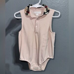 Burberry Pink Onesie